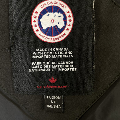 CANADA GOOSE カナダグース 2580LA ﾌﾞﾗｯｸ ROSSCLAIR PARKA ﾛｽｸﾚｱﾊﾟｰｶｰ コート S