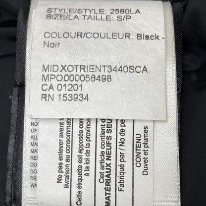 CANADA GOOSE カナダグース 2580LA ﾌﾞﾗｯｸ ROSSCLAIR PARKA ﾛｽｸﾚｱﾊﾟｰｶｰ コート S