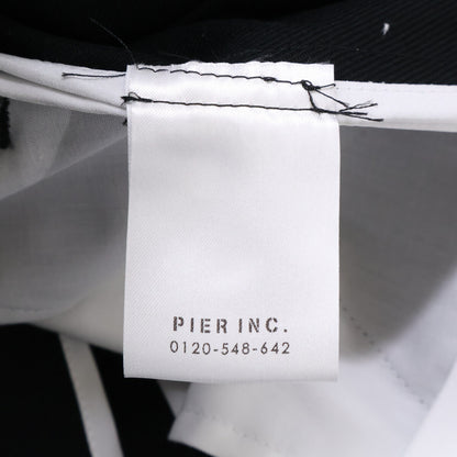 SEA シー 110318417 ﾌﾞﾗｯｸ ｺｯﾄﾝ ｻｰｼﾞﾏｰﾍﾞﾙﾄｽｶｰﾄ スカート 34