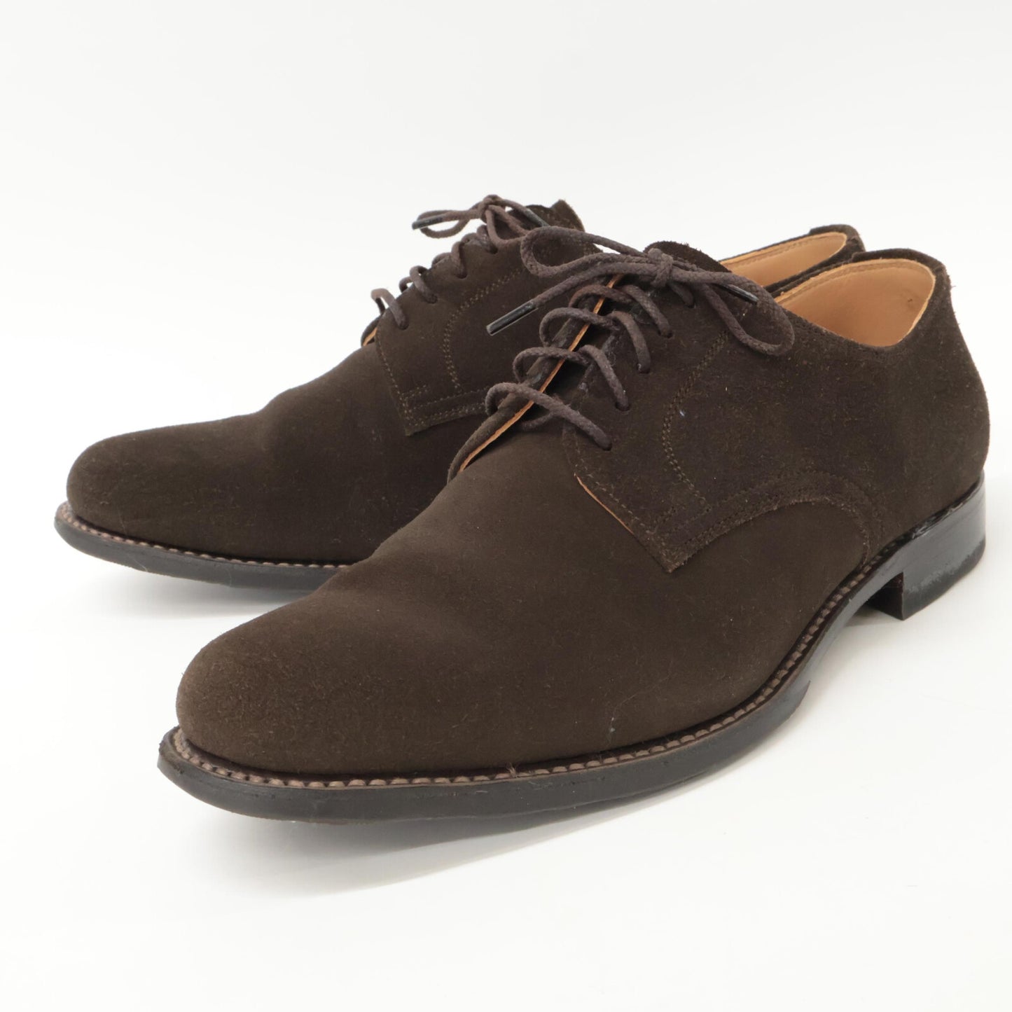 SCOTCH GRAIN スコッチグレイン 【美品】5394 スエード プレーントゥ シューズ 24EEE