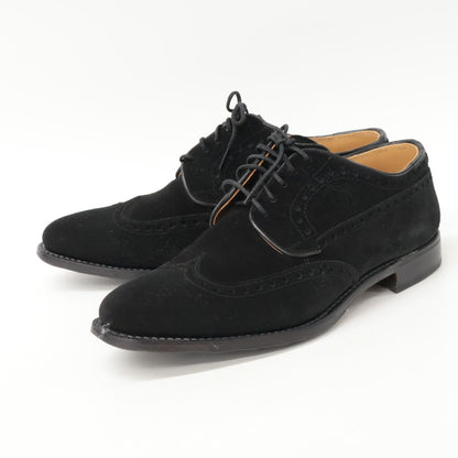 SCOTCH GRAIN スコッチグレイン 【美品】5395 スエード 外羽根 フルブローグ シューズ 24