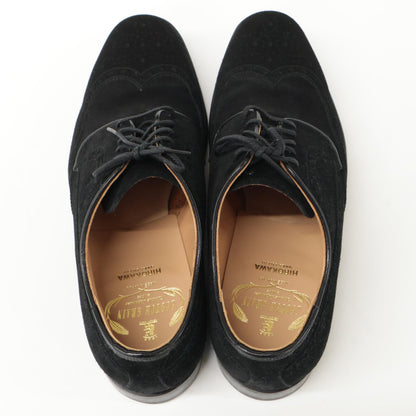 SCOTCH GRAIN スコッチグレイン 【美品】5395 スエード 外羽根 フルブローグ シューズ 24