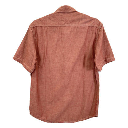 RRL ダブルアールエル ﾚｯﾄﾞ 25SS ｾﾙｳﾞｨｯｼﾞﾃﾞｨﾃｰﾙ ｼｬﾝﾌﾞﾚｰ ﾜｰｸｼｬﾂ トップス S