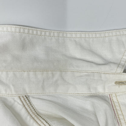 RRL ダブルアールエル ﾎﾜｲﾄ 25SS ｾﾙｳﾞｨｯｼﾞﾃﾞｨﾃｰﾙ ｼｬﾝﾌﾞﾚｰ ﾜｰｸｼｬﾂ トップス S