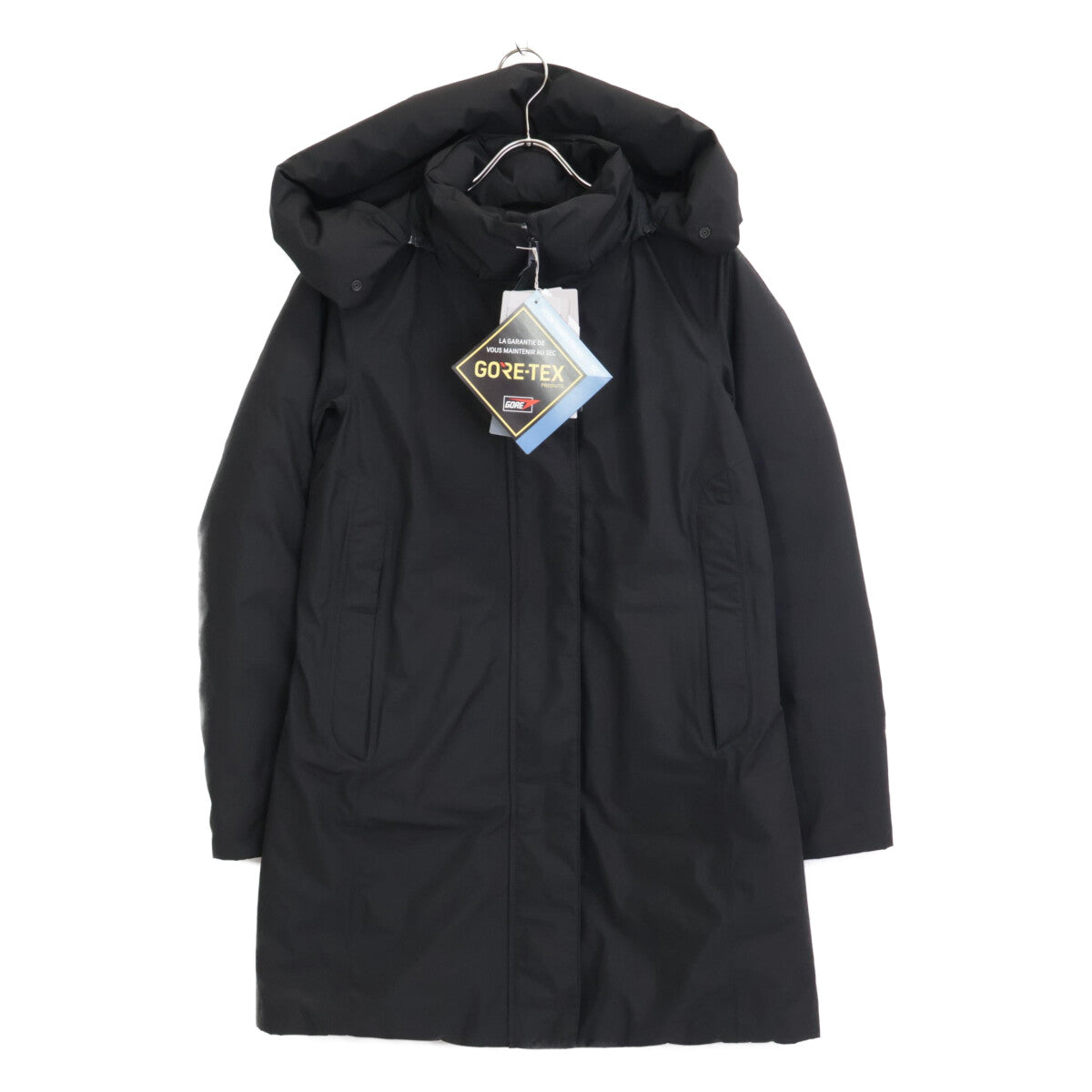 WOOLRICH ウールリッチ 23年 WWO0503 ﾌﾞﾗｯｸ MARSHALL PARKA ﾀﾞｳﾝｺｰﾄ コート S