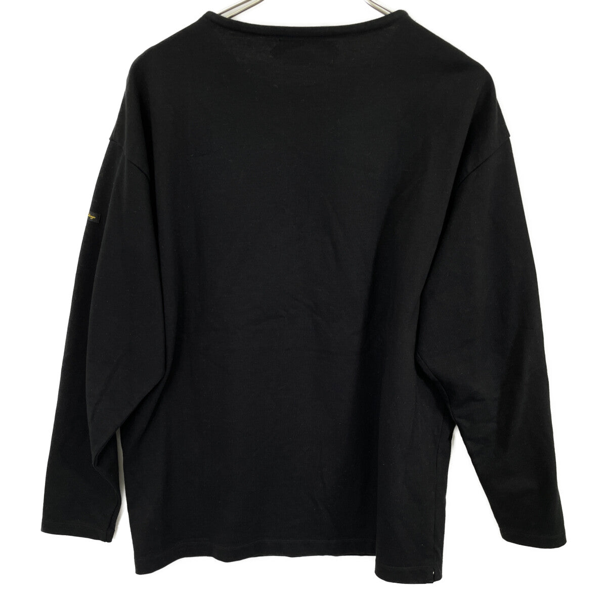 AUBERGE オーベルジュ ﾌﾞﾗｯｸ ｺｯﾄﾝ BONHEUR 長袖Tｼｬﾂ トップス 40