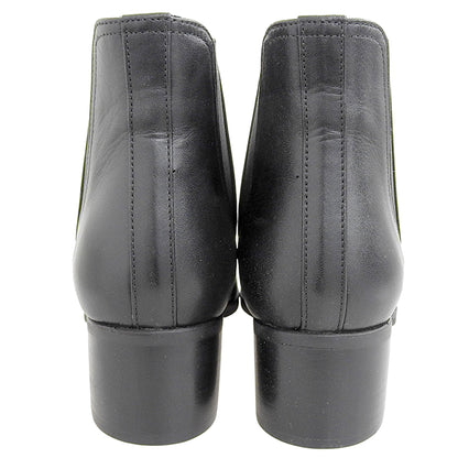 ANTEPRIMA アンテプリマ 美品 レザー サイドゴアブーツ シューズ レディース 黒 ブラック 23cm 1821 シューズ 36(EU)