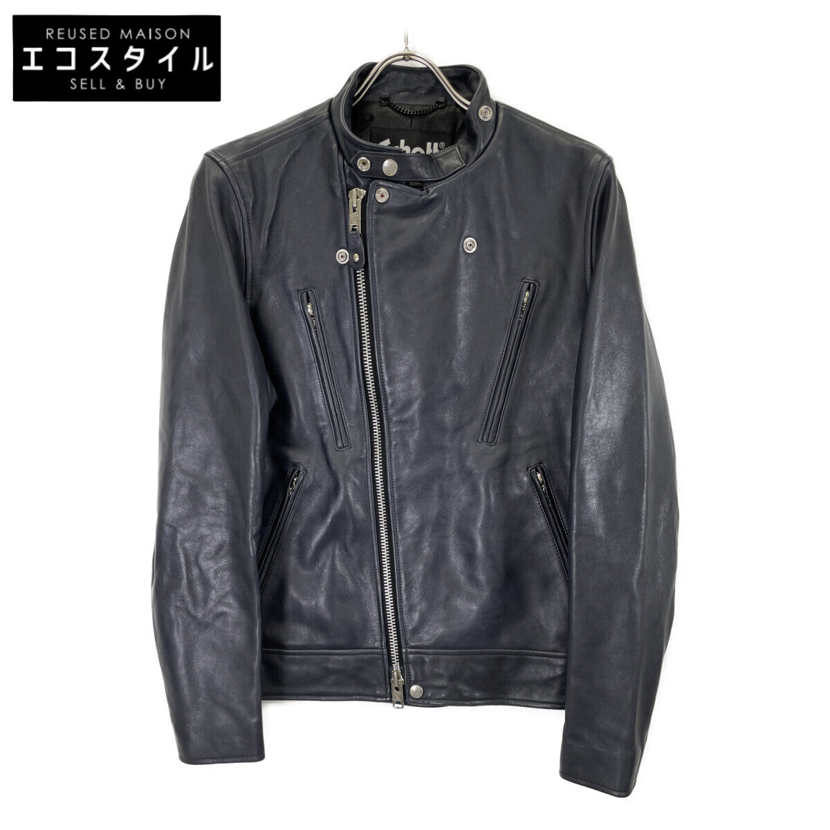 SCHOTT ショット 3101048 ﾈｲﾋﾞｰ DOUBLE BREST RIDERS ｼﾞｬｹｯﾄ ジャケット M