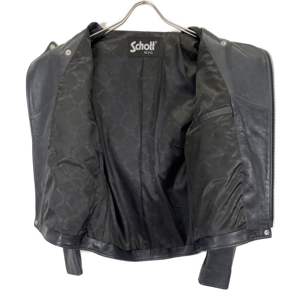 SCHOTT ショット 3101048 ﾈｲﾋﾞｰ DOUBLE BREST RIDERS ｼﾞｬｹｯﾄ ジャケット M