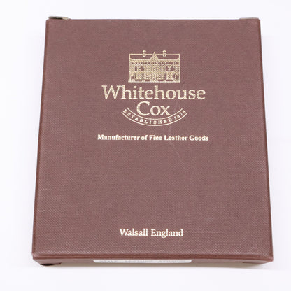 WhitehouseCox ホワイトハウスコックス 【新品同様】S7412 CAMBRIDGE COLLECTION ピッグスキン 名刺入れ カードケース