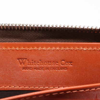 WhitehouseCox ホワイトハウスコックス 【新品同様】S2622 BRIDLE ブライドル ロング ジップ ウォレット 長財布（小銭入れあり）