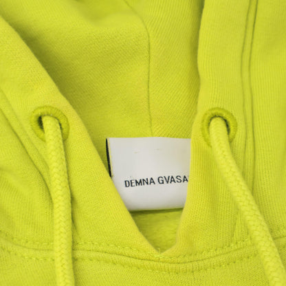 VETEMENTS ヴェトモン USS197010 19SS ﾗｲﾄｸﾞﾘｰﾝ ｶｰﾄｩｰﾝﾌﾟﾘﾝﾄｽｳｪｯﾄﾌﾟﾙｵｰﾊﾞｰﾊﾟｰｶｰ トップス S