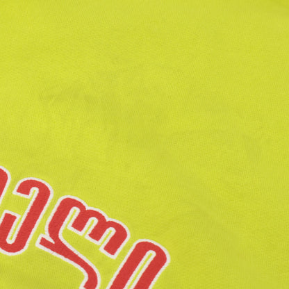 VETEMENTS ヴェトモン USS197010 19SS ﾗｲﾄｸﾞﾘｰﾝ ｶｰﾄｩｰﾝﾌﾟﾘﾝﾄｽｳｪｯﾄﾌﾟﾙｵｰﾊﾞｰﾊﾟｰｶｰ トップス S