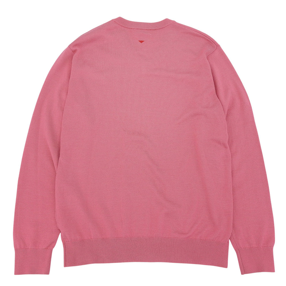 and per se アンパスィ Vネック ニット トップス メンズ ピンク LL AMF2251A1 トップス LL