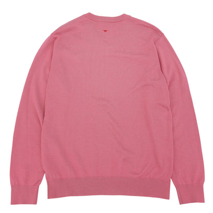 and per se アンパスィ Vネック ニット トップス メンズ ピンク LL AMF2251A1 トップス LL