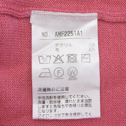 and per se アンパスィ Vネック ニット トップス メンズ ピンク LL AMF2251A1 トップス LL