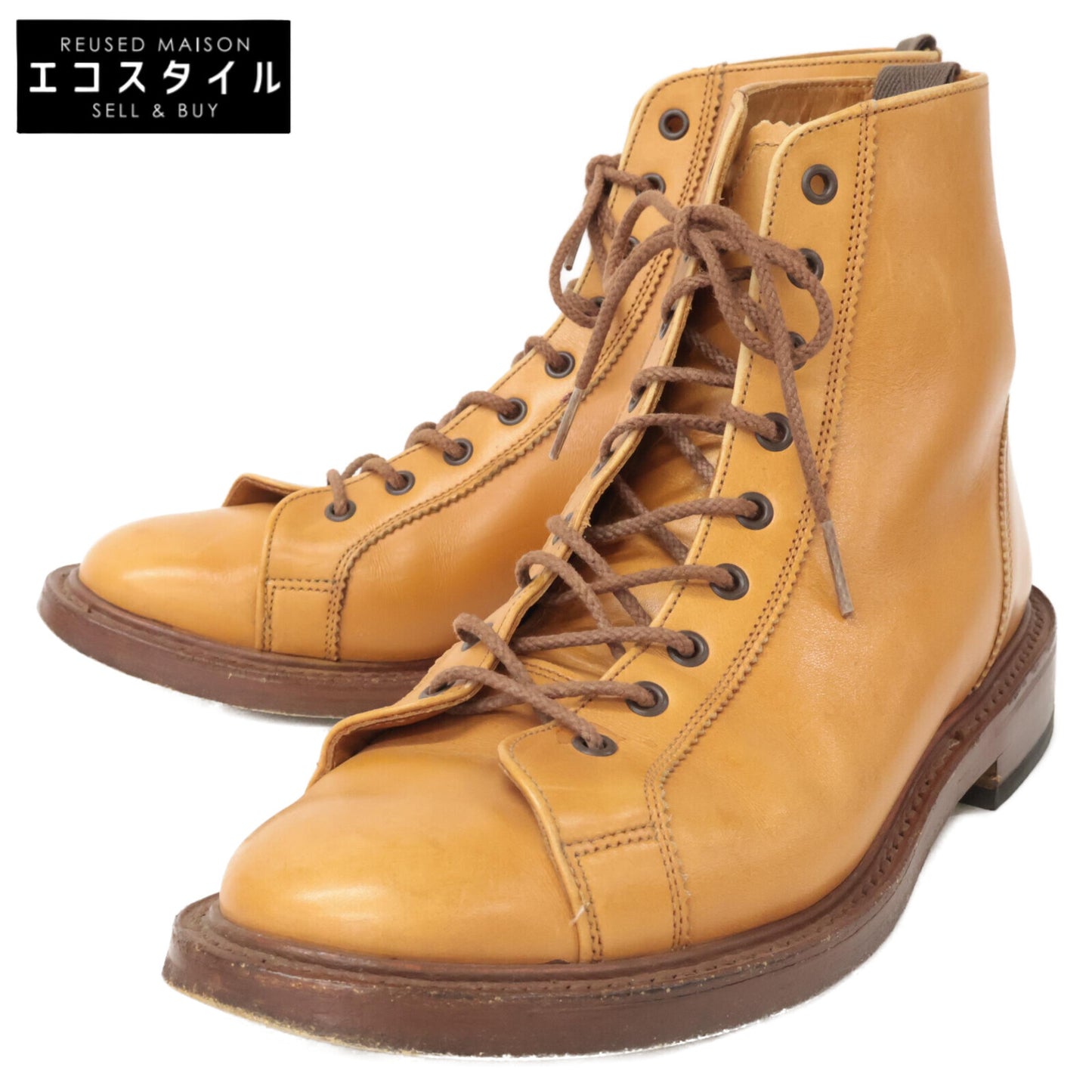 Tricker's トリッカーズ 6259 レースアップ モンキーブーツ シューズ 8.5