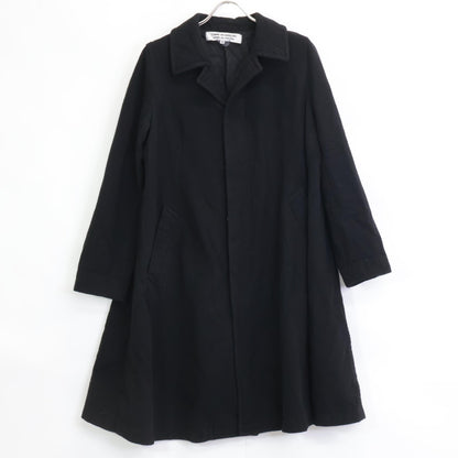 COMMEdesGARCONS COMMEdesGARCONS コムデギャルソンコムデギャルソン（コムコム） 20AW RF-C008 ﾌﾞﾗｯｸ ｳｰﾙ縮絨ｽﾃﾝｶﾗｰｺｰﾄ コート M