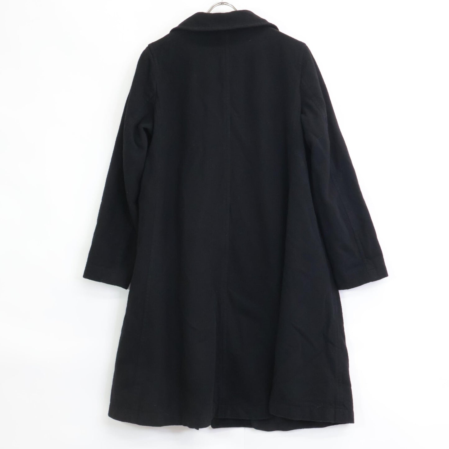 COMMEdesGARCONS COMMEdesGARCONS コムデギャルソンコムデギャルソン（コムコム） 20AW RF-C008 ﾌﾞﾗｯｸ ｳｰﾙ縮絨ｽﾃﾝｶﾗｰｺｰﾄ コート M