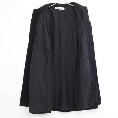 COMMEdesGARCONS COMMEdesGARCONS コムデギャルソンコムデギャルソン（コムコム） 20AW RF-C008 ﾌﾞﾗｯｸ ｳｰﾙ縮絨ｽﾃﾝｶﾗｰｺｰﾄ コート M