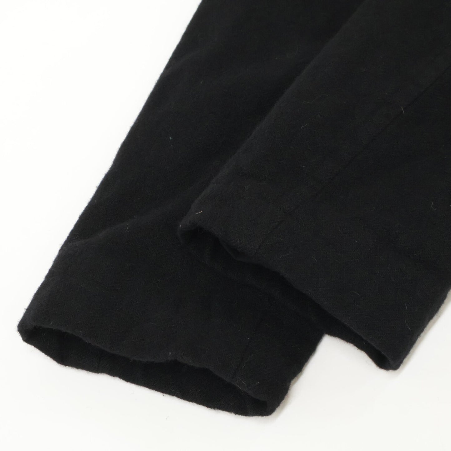 COMMEdesGARCONS COMMEdesGARCONS コムデギャルソンコムデギャルソン（コムコム） 20AW RF-C008 ﾌﾞﾗｯｸ ｳｰﾙ縮絨ｽﾃﾝｶﾗｰｺｰﾄ コート M