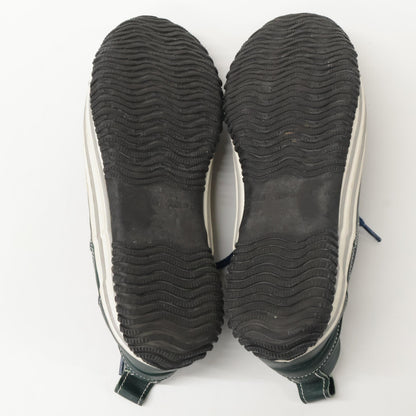 SPINGLE MOVE スピングルムーブ 44215099 グリーン レザー サイドゴアスニーカー シューズ SS