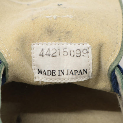 SPINGLE MOVE スピングルムーブ 44215099 グリーン レザー サイドゴアスニーカー シューズ SS