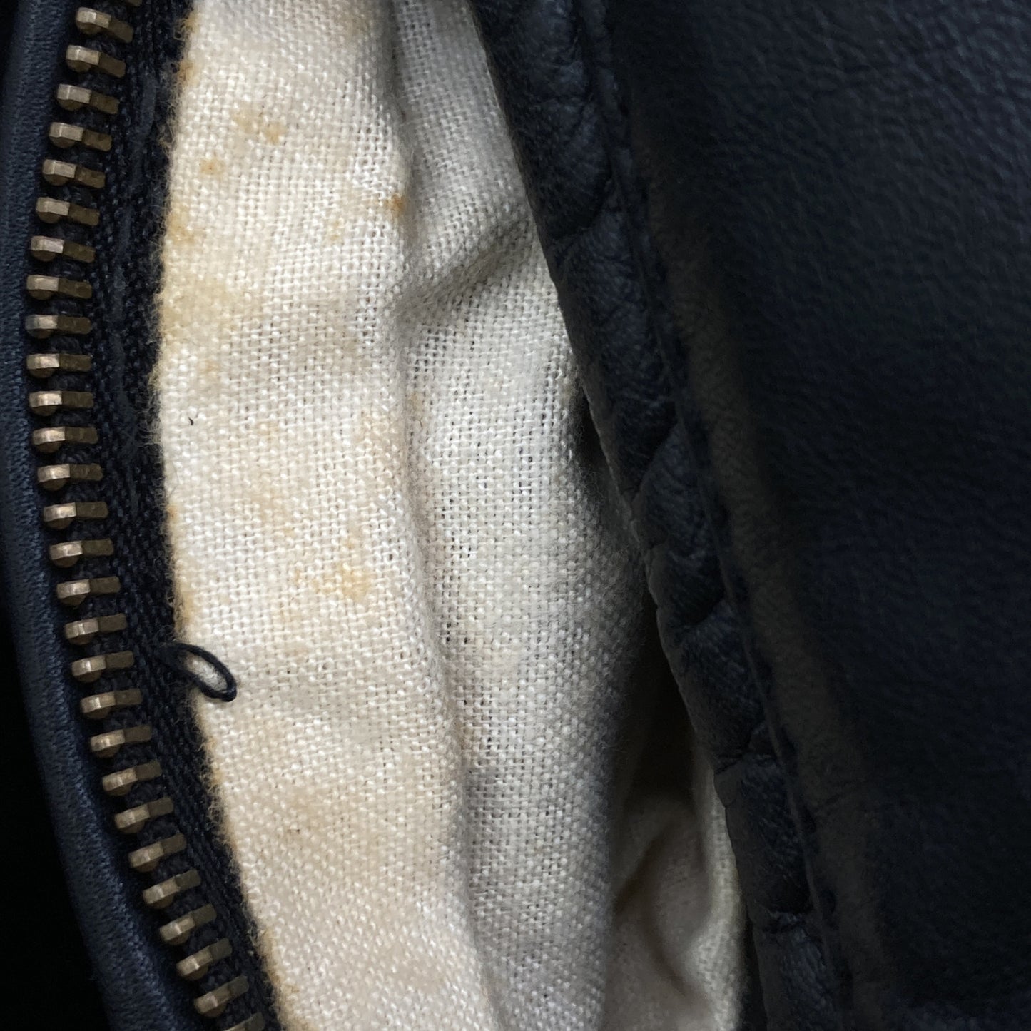 SCHOTT ショット AT101 USA製 襟付き ライダース　ライナー付き ジャケット 34