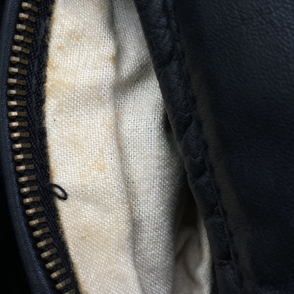 SCHOTT ショット AT101 USA製 襟付き ライダース　ライナー付き ジャケット 34