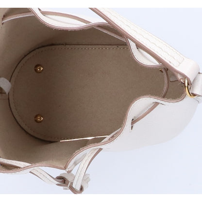 TOD'S トッズ Tタイムレス 2WAY ドローストリング バケットバッグ ショルダーバッグ