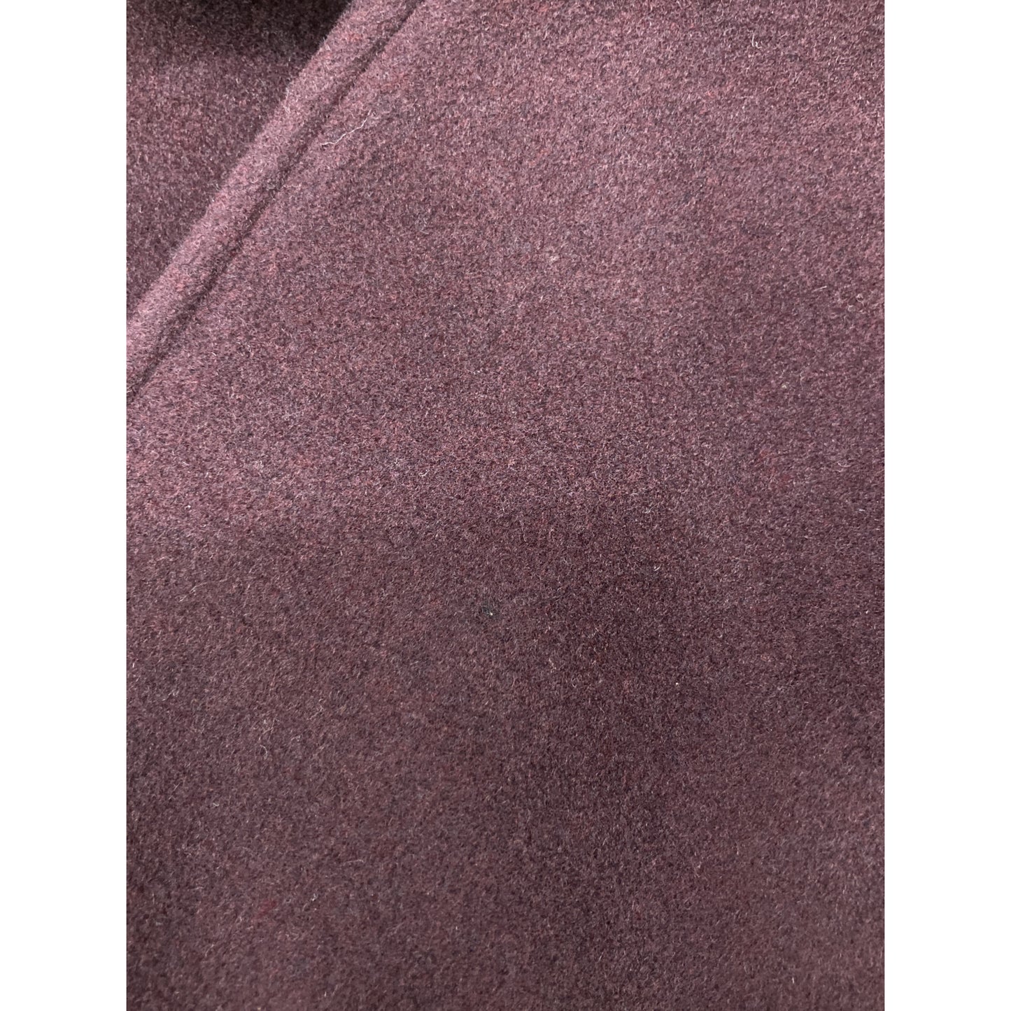 BURBERRY LONDON バーバリーロンドン ﾊﾟｰﾌﾟﾙ ｶｼﾐﾔ ﾆｯﾄｽﾇｰﾄﾞ付き ﾀﾞﾌﾞﾙﾁｪｽﾀｰｺｰﾄ コート UK4