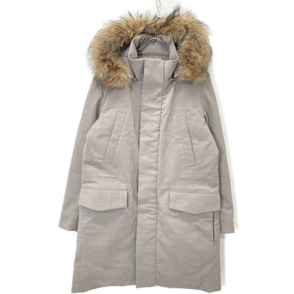 DOUBLE STANDARD CLOTHING ダブルスタンダードクロージング 美品 フェイクファー ダウンジャケット ジャケット 48