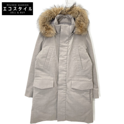 DOUBLE STANDARD CLOTHING ダブルスタンダードクロージング 美品 フェイクファー ダウンジャケット ジャケット 48