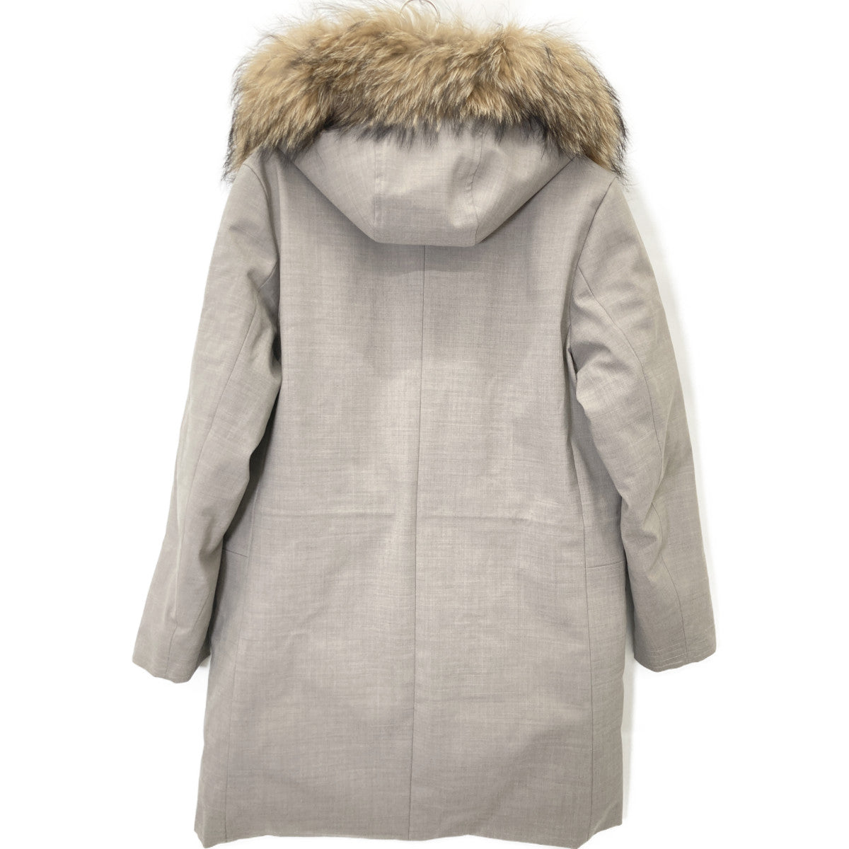 DOUBLE STANDARD CLOTHING ダブルスタンダードクロージング 美品 フェイクファー ダウンジャケット ジャケット 48