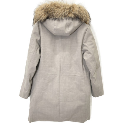 DOUBLE STANDARD CLOTHING ダブルスタンダードクロージング 美品 フェイクファー ダウンジャケット ジャケット 48