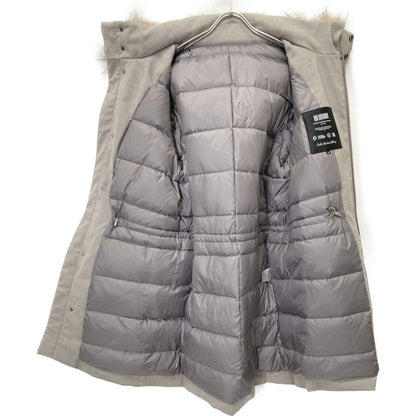 DOUBLE STANDARD CLOTHING ダブルスタンダードクロージング 美品 フェイクファー ダウンジャケット ジャケット 48