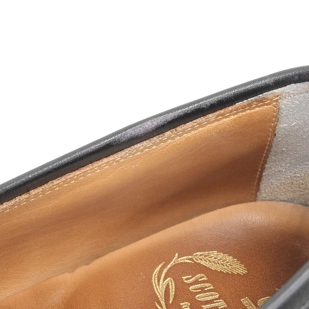 SCOTCH GRAIN スコッチグレイン 撥水レザー レイン ローファー シューズ メンズ 25 1311 シューズ 25EEE