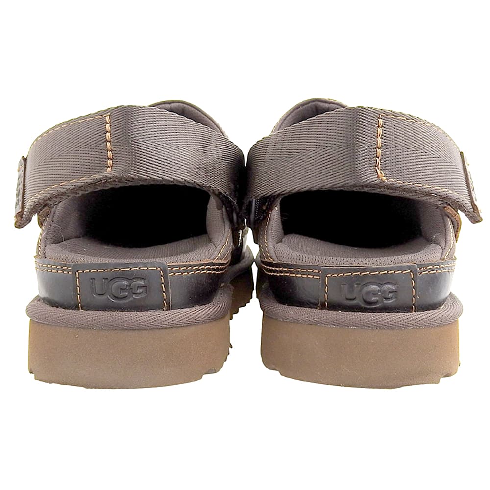 UGG アグ ゴールデンスター クロッグ サンダル シューズ レディース ブラック×ブラウン 23cm 1167536 シューズ 6(US)