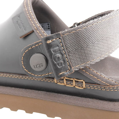 UGG アグ ゴールデンスター クロッグ サンダル シューズ レディース ブラック×ブラウン 23cm 1167536 シューズ 6(US)