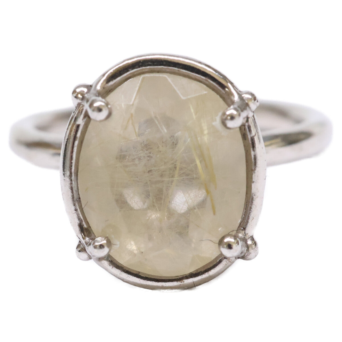 装身具LCF ソウシングエルシーエフ 【美品】ルチルクォーツ リング 指輪