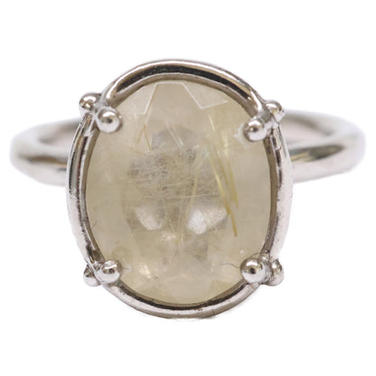 装身具LCF ソウシングエルシーエフ 【美品】ルチルクォーツ リング 指輪