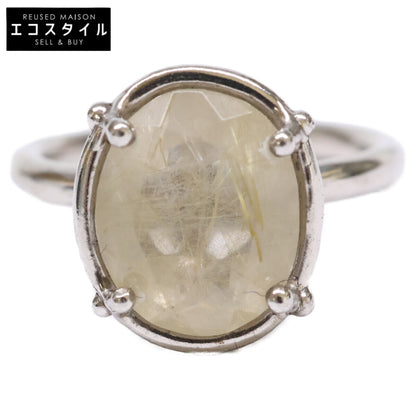 装身具LCF ソウシングエルシーエフ 【美品】ルチルクォーツ リング 指輪