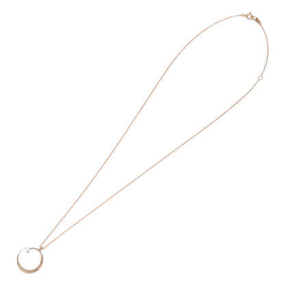 STAR JEWELRY スタージュエリー K18 0.03ctダイヤモンド マザーオブパール ネックレス＆ピアス 2点セット ネックレス