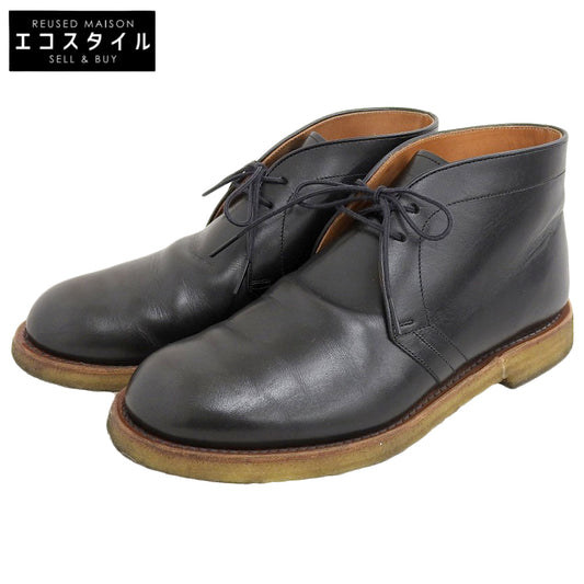 SCOTCH GRAIN スコッチグレイン レザー チャッカブーツ レディース ブラック 24 F-100 シューズ 24