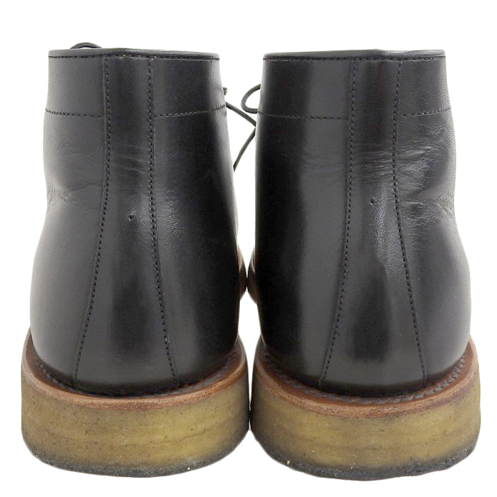 SCOTCH GRAIN スコッチグレイン レザー チャッカブーツ レディース ブラック 24 F-100 シューズ 24