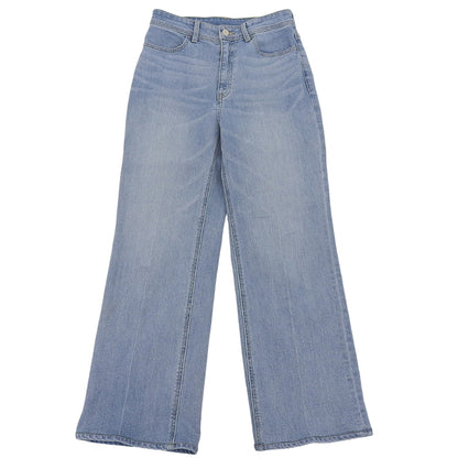 ANAYI アナイ 未使用 ストレッチデニム ストレートパンツ ボトムス レディース ブルー 36 25年 ボトムス 36