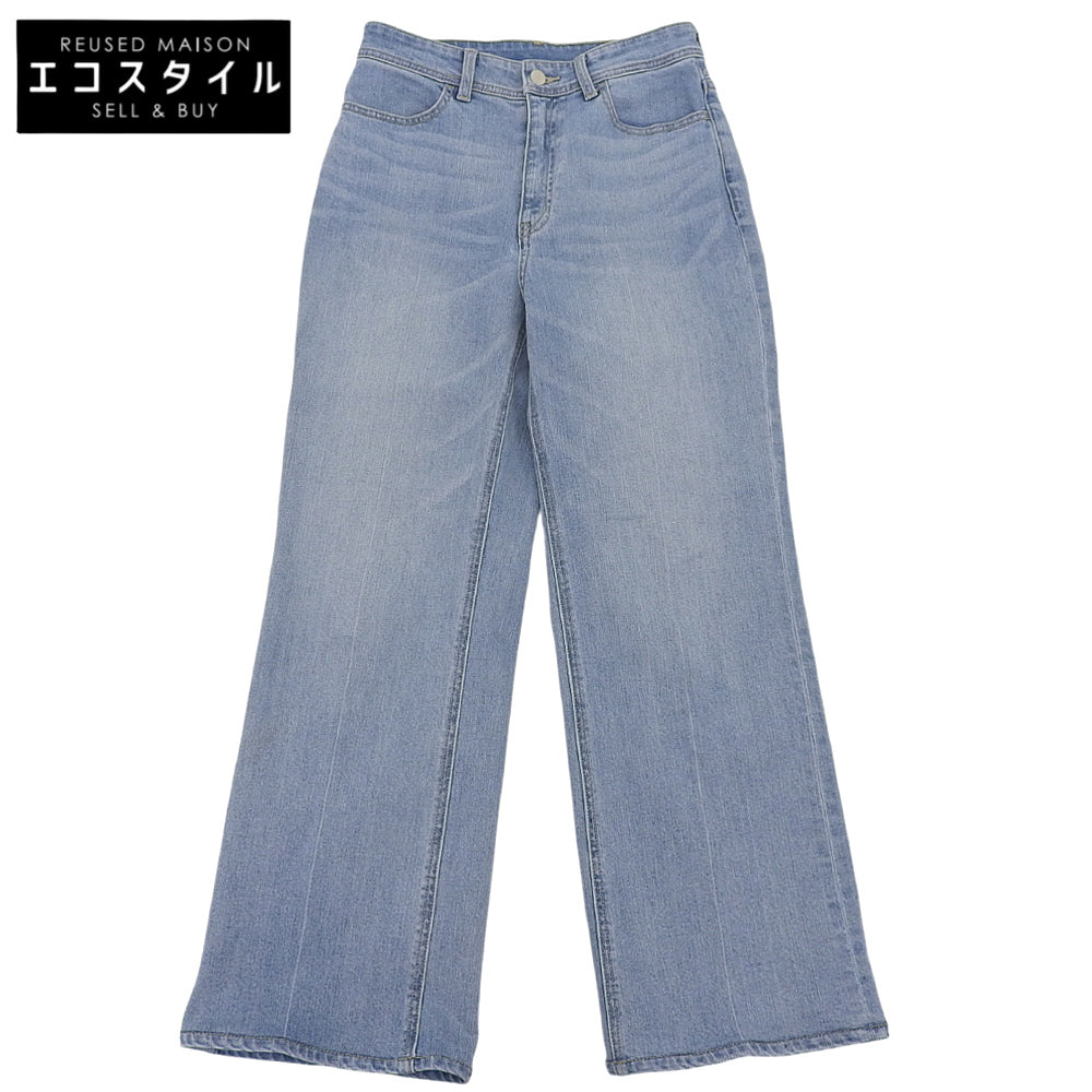 ANAYI アナイ 未使用 ストレッチデニム ストレートパンツ ボトムス レディース ブルー 36 25年 ボトムス 36