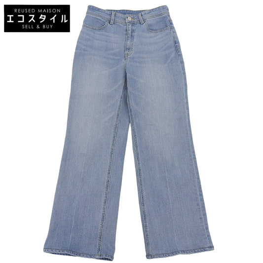 ANAYI アナイ 未使用 ストレッチデニム ストレートパンツ ボトムス レディース ブルー 36 25年 ボトムス 36