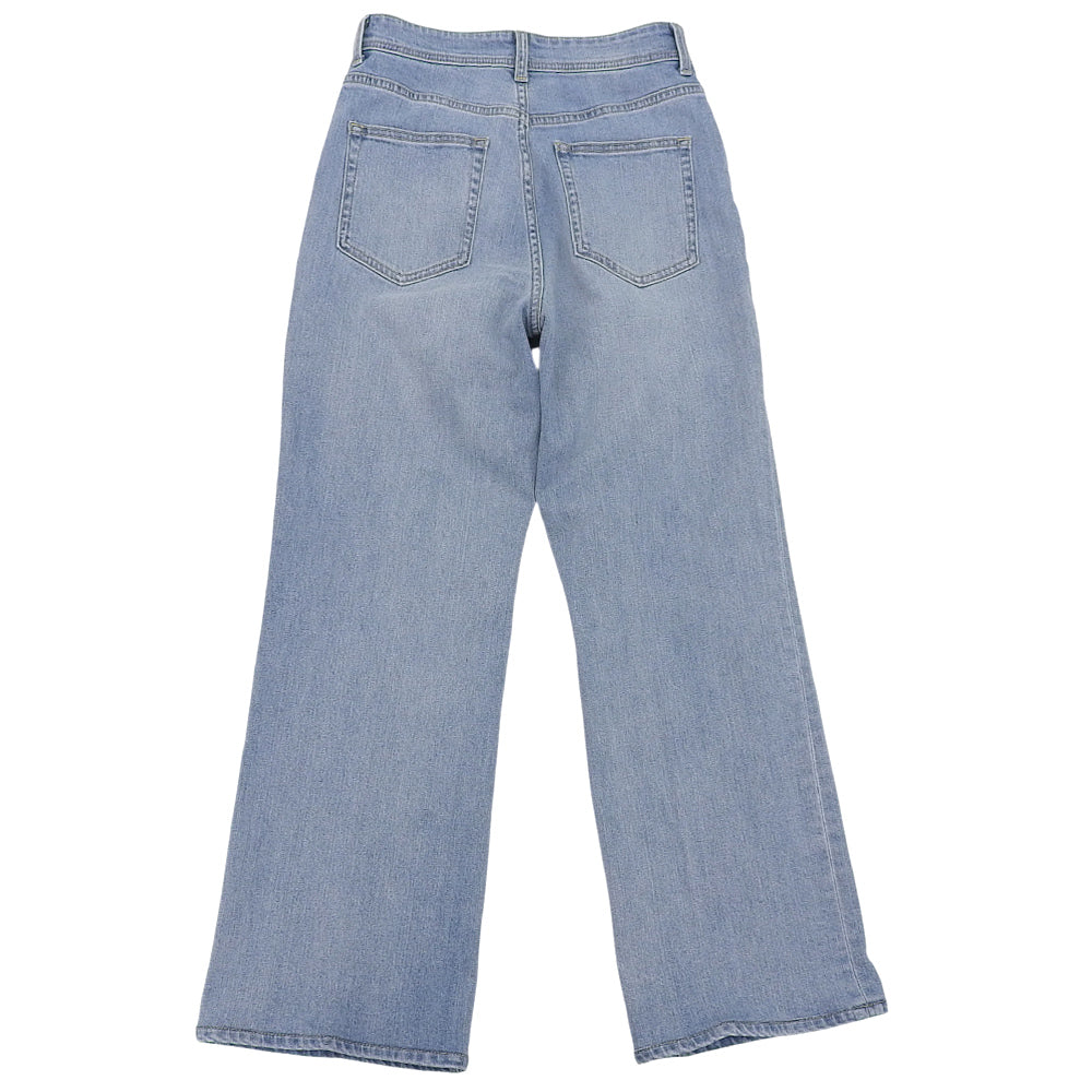 ANAYI アナイ 未使用 ストレッチデニム ストレートパンツ ボトムス レディース ブルー 36 25年 ボトムス 36