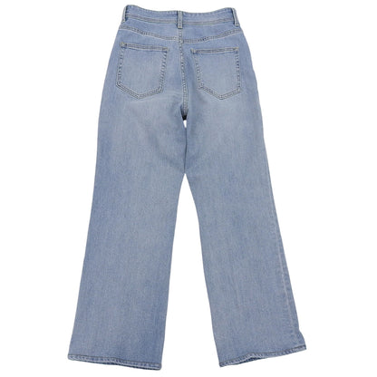 ANAYI アナイ 未使用 ストレッチデニム ストレートパンツ ボトムス レディース ブルー 36 25年 ボトムス 36